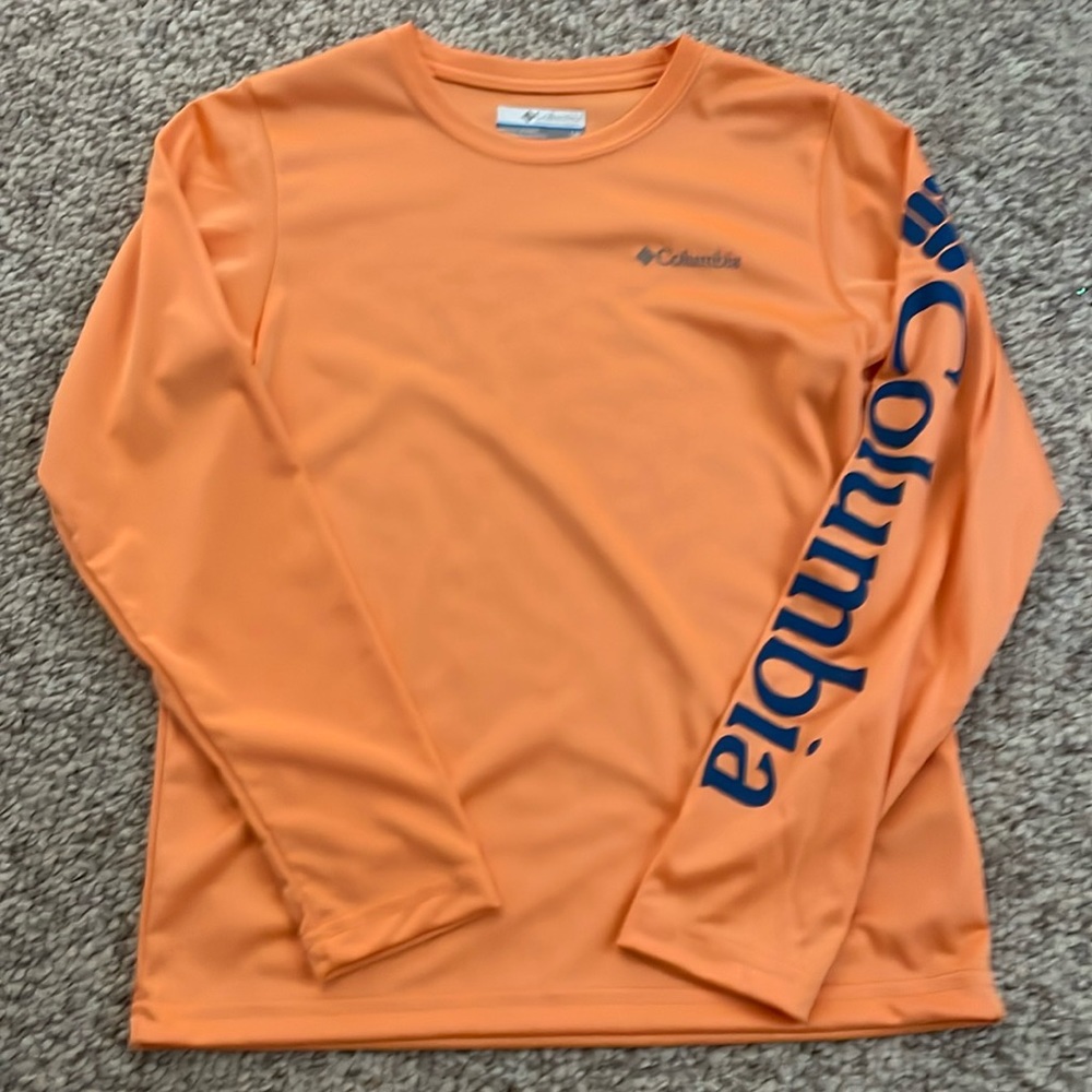 Light orange, Columbia dri-fit long sleeve